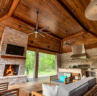 Outdoor Kitchen and Living Space